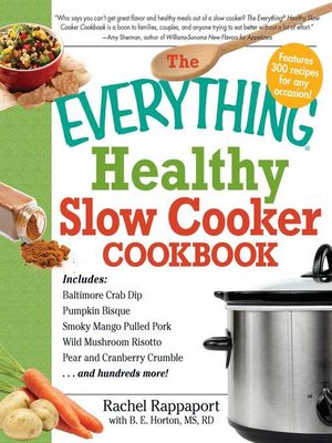cover image of The Everything Healthy Slow Cooker Cookbook